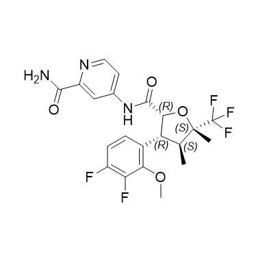 Picture of Suzetrigine Diastereomer (2R,3R,4S,5S)