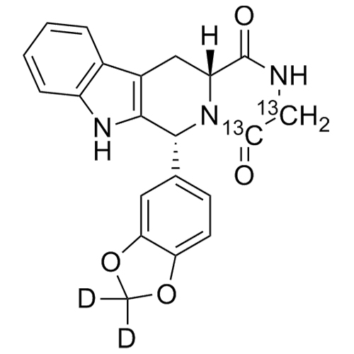 Picture of N-Demethyl Tadalafil-13C2-d2