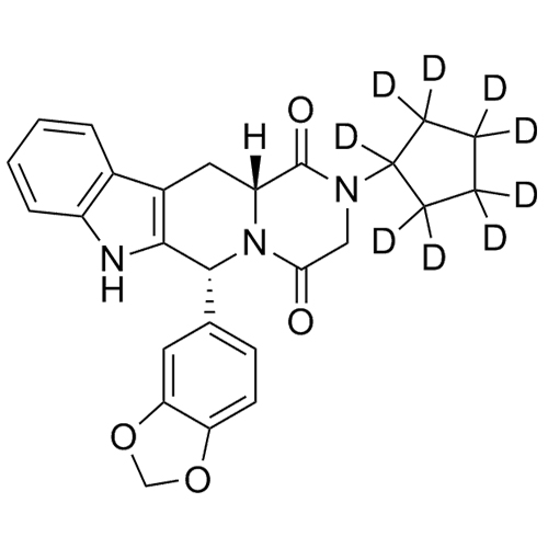 Picture of Cyclopentyl Tadalafil-d9