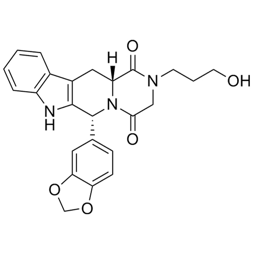 Picture of N-desmethyl N-(3-Hydroxypropyl)-Tadalafil