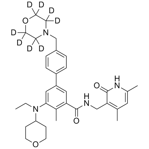 Picture of Tazemetostat-d8 (EPZ6438-d8)