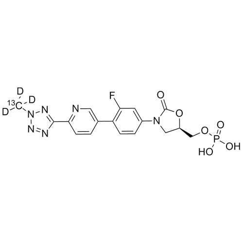 Picture of Tedizolid-13C-d3 Phosphate