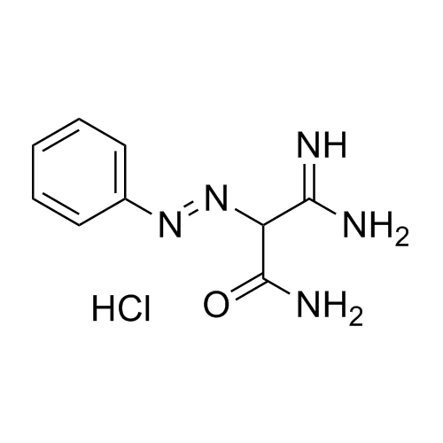 Show details for 3-Amino-3-imino-2-(2-phenyldiazenyl)propanamide Hydrochloride Picture of 3-Amino-3-imino-2-(2-phenyldiazenyl)propanamide Hydrochloride