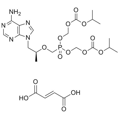 Show details for Tenofovir Disoproxil USP Related Compound A (Fumarate Salt) Picture of Tenofovir Disoproxil USP Related Compound A (Fumarate Salt)