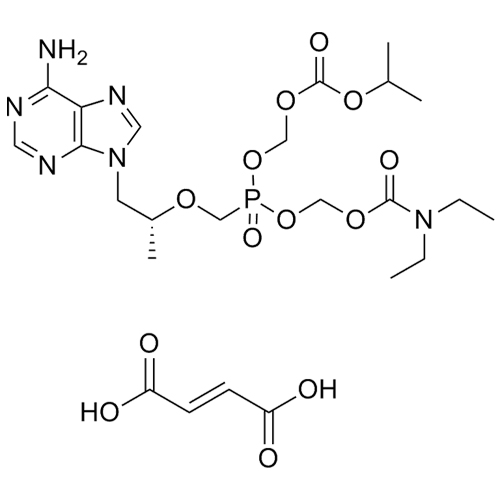 Picture of Diethylaminocarboxymethyl POC Tenofovir Fumarate