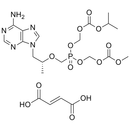 Picture of Mono-POC Tenofovir Fumarate (Mixture of Diastereomers)