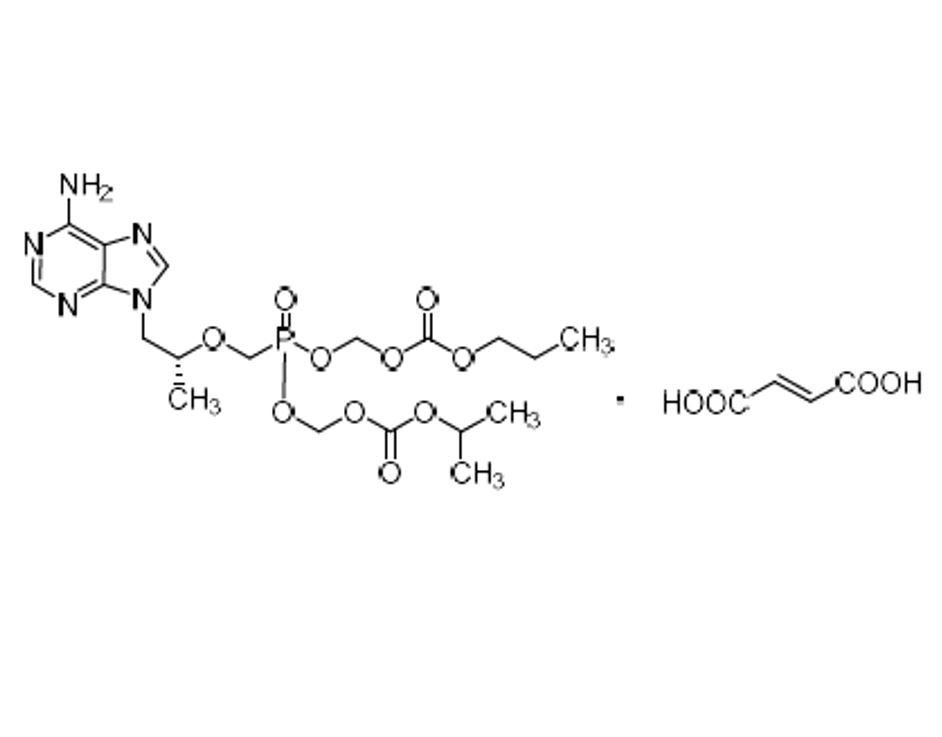 Picture of n-POC-POC Tenofovir Fumarate