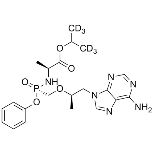 Picture of Tenofovir Alafenamide-d6 (Mixture of Diastereomers)