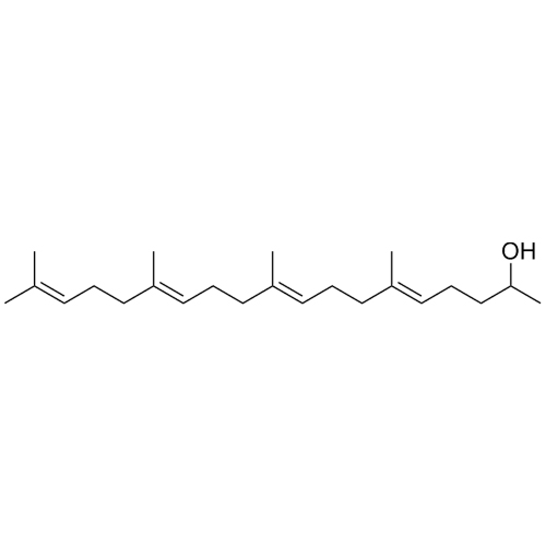 Show details for 6,10,14,18-Tetramethyl-5,9,13,17-nonadecatertaen-2-ol Picture of 6,10,14,18-Tetramethyl-5,9,13,17-nonadecatertaen-2-ol