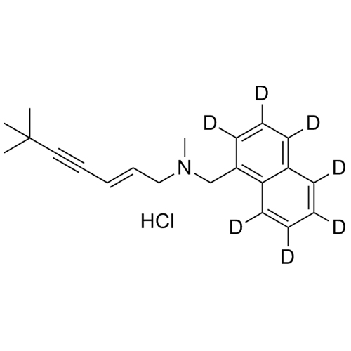 Show details for Terbinafine-d7 HCl Picture of Terbinafine-d7 HCl