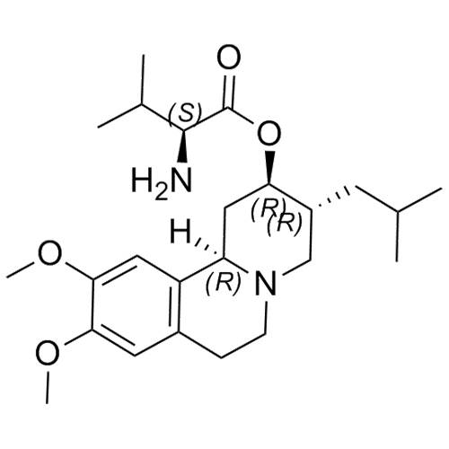 Show details for Tetrabenazine Related Impurity (2R, 3R, 11bR, L-Val) Picture of Tetrabenazine Related Impurity (2R, 3R, 11bR, L-Val)