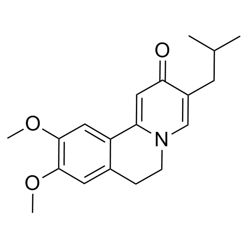 Show details for Tetrabenazine Related Impurity 29 (Tetradehydrotetrabenazine) Picture of Tetrabenazine Related Impurity 29 (Tetradehydrotetrabenazine)