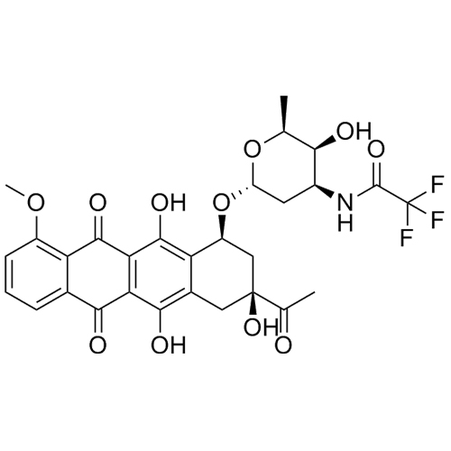 Picture of N-(Trifluoroacetyl)daunorubicin