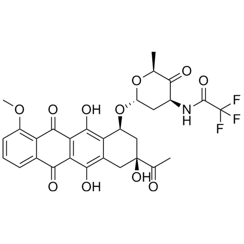 Picture of 4'-Keto-N-(trifluoroacetyl)daunorubicin