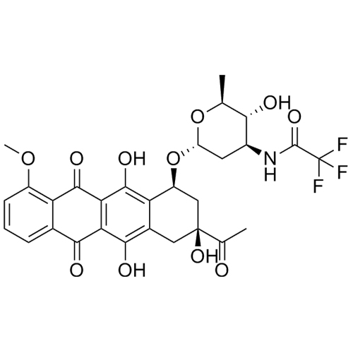 Picture of 4'-epi-N-Trifluoroacetyldaunorubicin