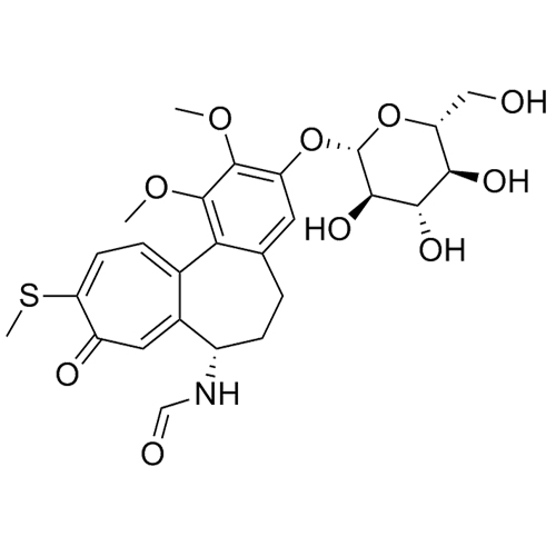 Picture of Thiocolchicoside EP Impurity E (N-Desacetyl-N-Formyl Thiocolchicoside)