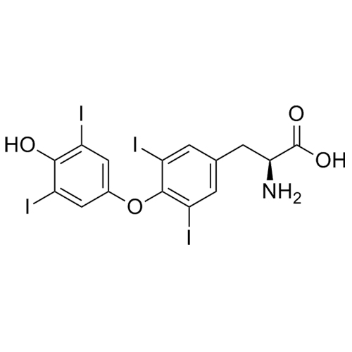 Picture of L-Thyroxine (Tetraiodothyronine)