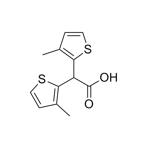 Picture of 2,2-bis(3-methylthiophen-2-yl)acetic acid