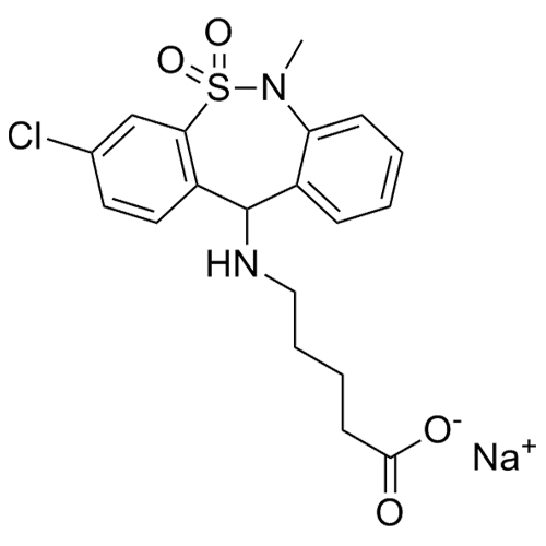 Picture of Tianeptine Metabolite MC5 Sodium Salt