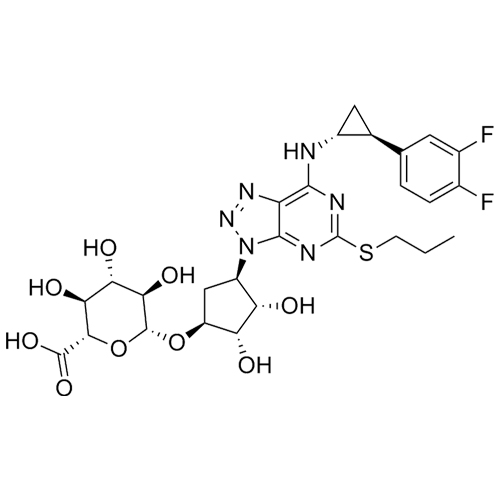 Picture of Ticagrelor Related Compound 97 (AR-C124910XX-O-Glucuronide)