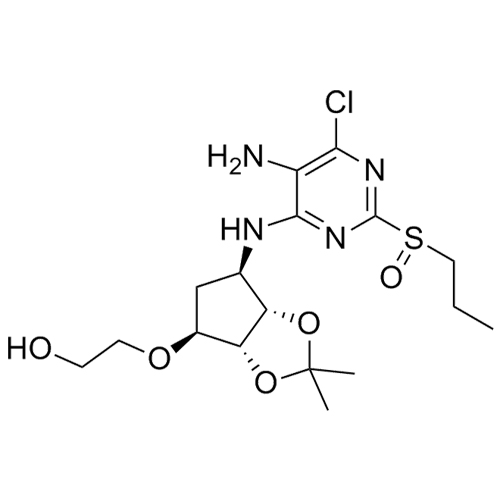 Picture of Ticagrelor Impurity 8 (Mixture of Diastereomers)