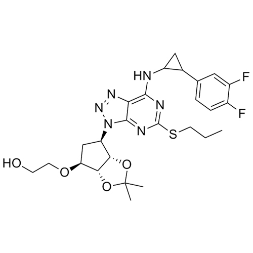 Picture of Ticagrelor Impurity 30 (Mixture of Diastereomers)