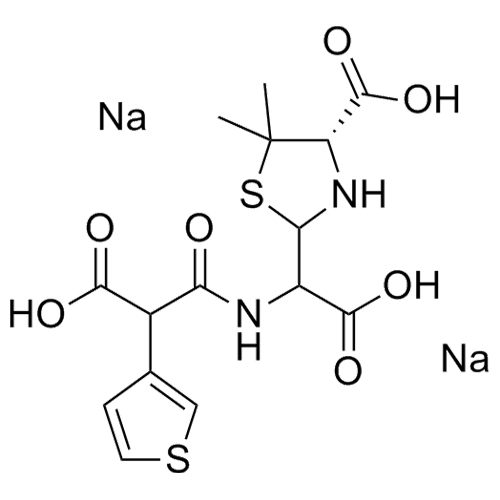 Picture of Ticarcillin EP Impurity D Disodium Salt (Mixture of Diastereomers)