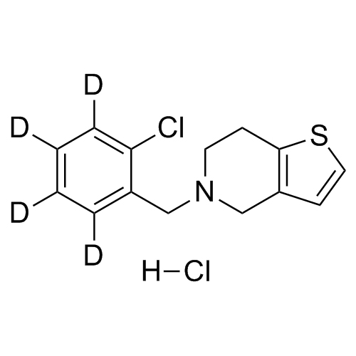 Picture of Ticlopidine-d4 HCl