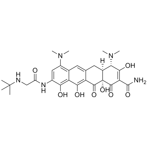Show details for Tigecycline 12-oxo-11-hydroxy impurity Picture of Tigecycline 12-oxo-11-hydroxy impurity