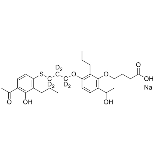 Picture of Hydroxy Tipelukast-d6 Sodium Salt