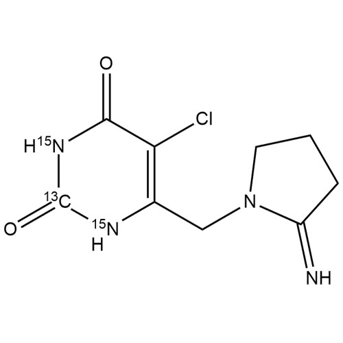 Picture of Tipiracil-13C-15N2 HCl