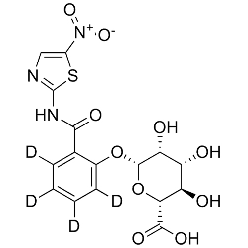 Picture of Tizoxanide-d4 Glucuronide