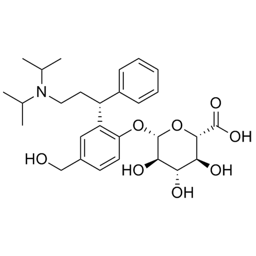 Picture of 5-Hydroxymethyl Tolterodine Glucuronide