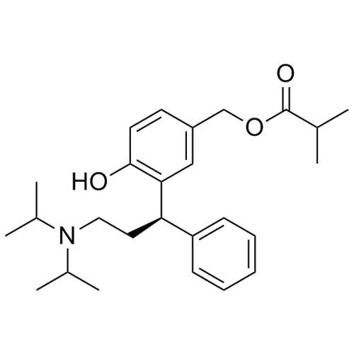 Picture of Tolterodine Impurity ((R)-5-Isopropylcarbonyloxymethyl Tolterodine)