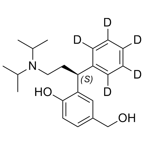 Picture of (S)-5-Hydroxymethyl Tolterodine-d5