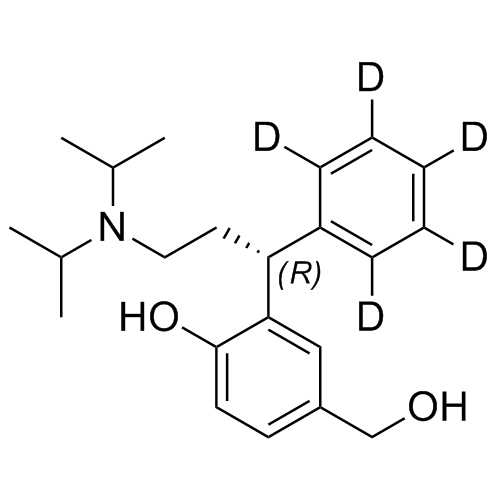 Picture of (R)-5-Hydroxymethyl Tolterodine-d5