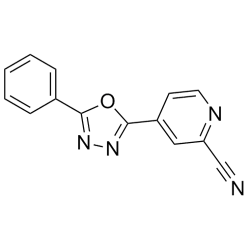 Picture of 4-(5-phenyl-1,3,4-oxadiazol-2-yl)picolinonitrile