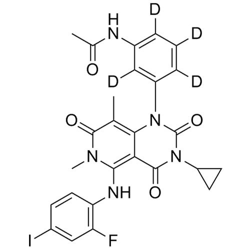 Show details for Trametinib-d4 Picture of Trametinib-d4