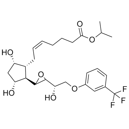 Picture of Travoprost Epoxide (Mixture of Diastereomers)