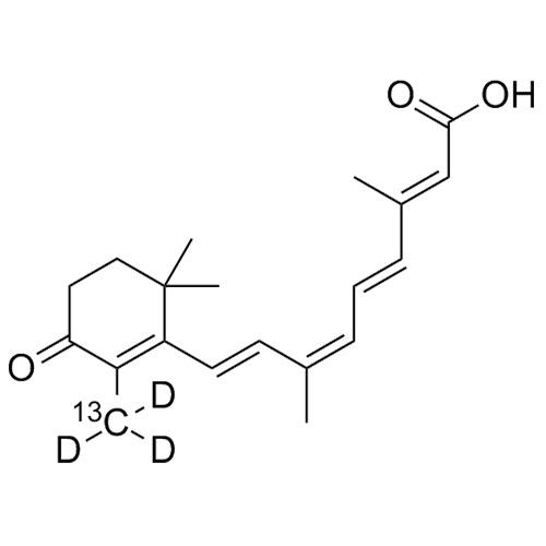 Picture of 4-Oxo-Alitretinoin-13C-d3