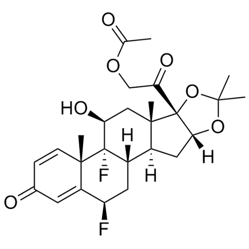 Picture of 6-beta-Fluoro-Triamcinolone-Acetonide Acetate