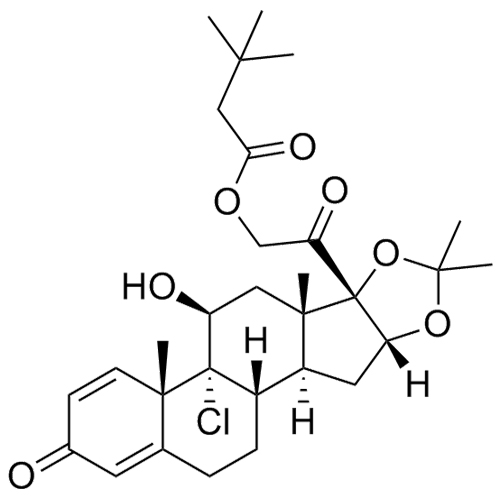 Show details for 9-Chloro Triamcinolone hexacetonide Picture of 9-Chloro Triamcinolone hexacetonide