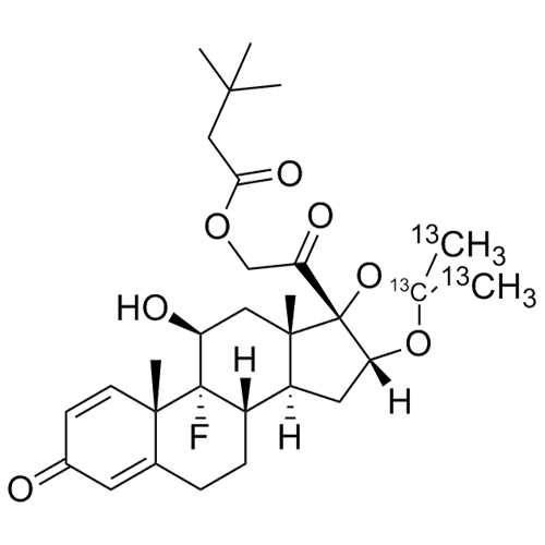 Show details for Triamcinolone Hexacetonide-13C3 Picture of Triamcinolone Hexacetonide-13C3
