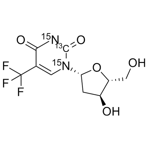 Picture of Trifluridine-13C-15N2