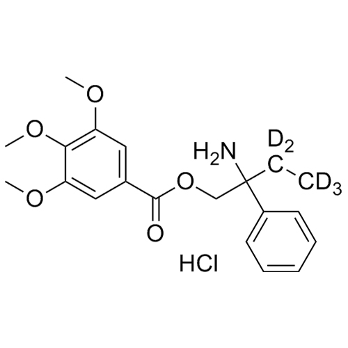 Picture of N-Didesmethyl Trimebutine-d5 HCl