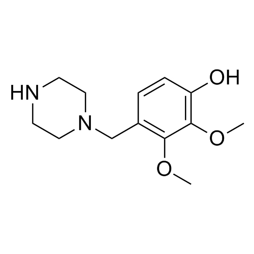 Picture of 4-Desmethyl 4-hydroxy Trimetazidine Impurity