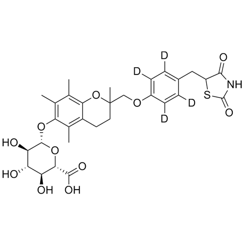 Picture of Troglitazone-d4 Glucuronide