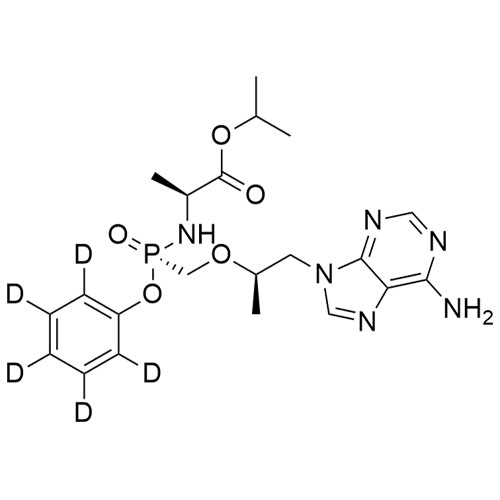 Picture of Tenofovir Alafenamide-d5 (Mixture of Diastereomers)