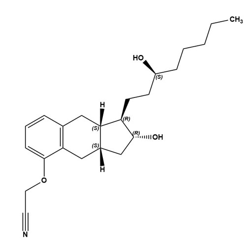 Picture of Descarboxymethyl Cyanomethyl Treprostinil