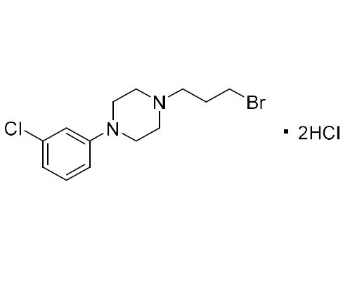 Picture of 1-(3-Bromopropyl)-4-(3-chlorophenyl)piperazine Dihydrochloride